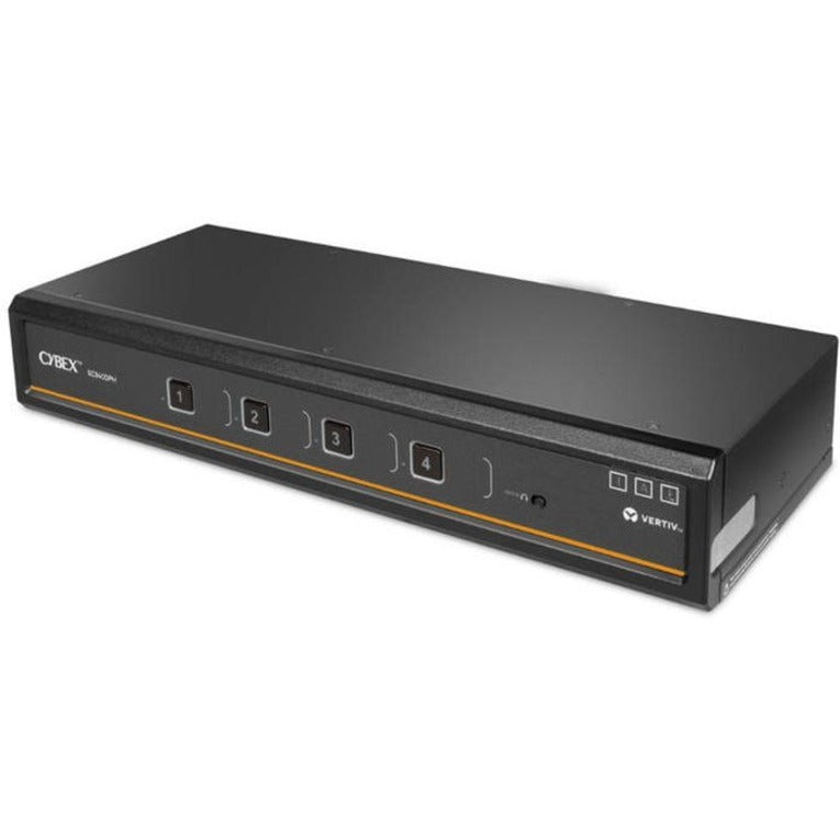 Vertiv Cybex SC900 Secure KVM | Dual Head | 4 Port Universal DisplayPort | NIAP version 4.0 Certified SC940DPH-400