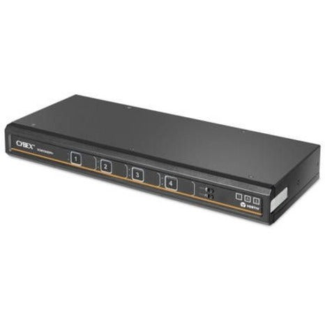Vertiv Cybex Secure MultiViewer KVM Switch | 4 port | NIAP Approved | Dual AC SCMV245DPH-400
