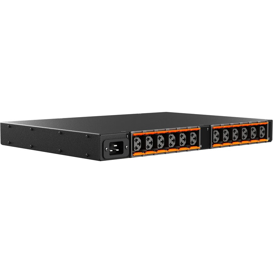 Vertiv Geist Switched Rack PDU - 1U Rack| 20A| NEMA 5-20R| 5-20P| Horizontal PDU