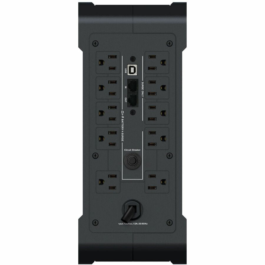 Vertiv PowerUPS 200 1440VA Desktop UPS with AVR for Home Office