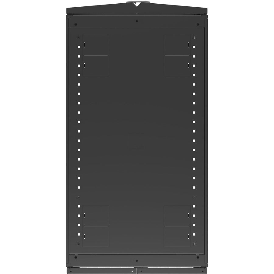 Vertiv Vr Rack Vr3100 Rack Cabinet 42U Freestanding Rack Black, Transparent