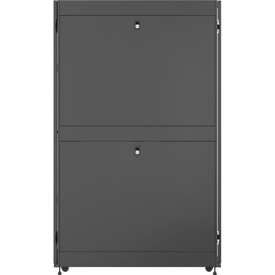 Vertiv Vr3150 Rack Cabinet 42U Freestanding Rack Black, Transparent