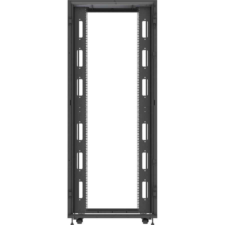 Vertiv Vr3150 Rack Cabinet 42U Freestanding Rack Black, Transparent