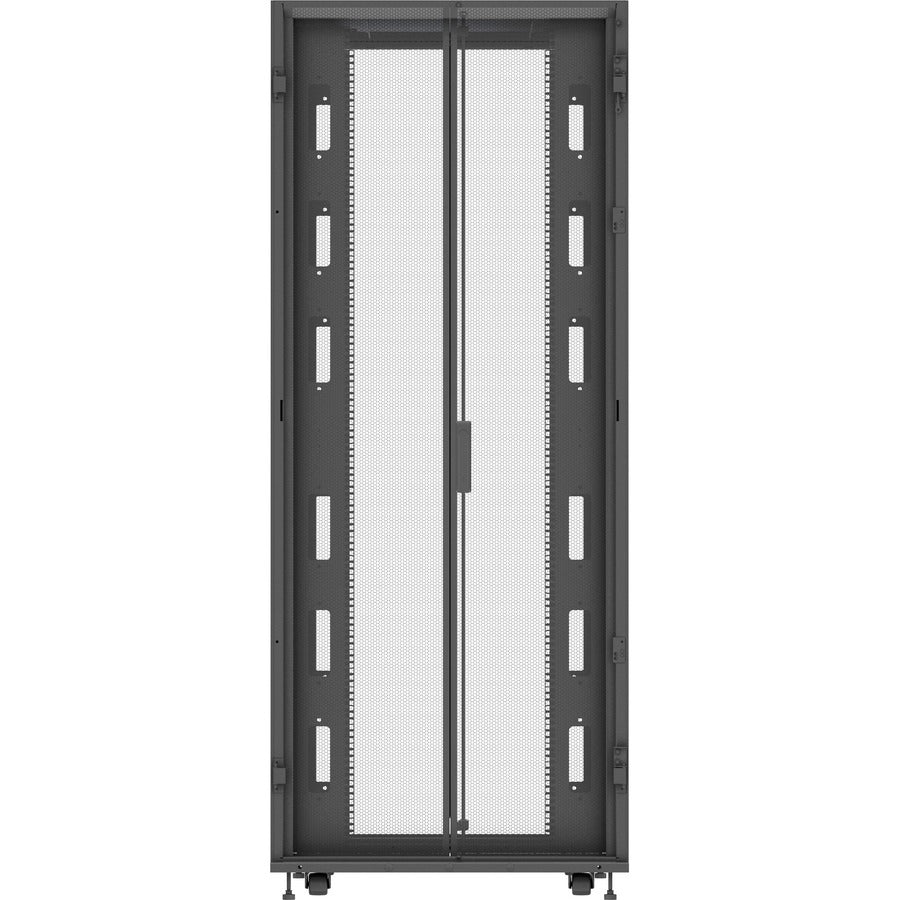 Vertiv Vr3150 Rack Cabinet 42U Freestanding Rack Black, Transparent