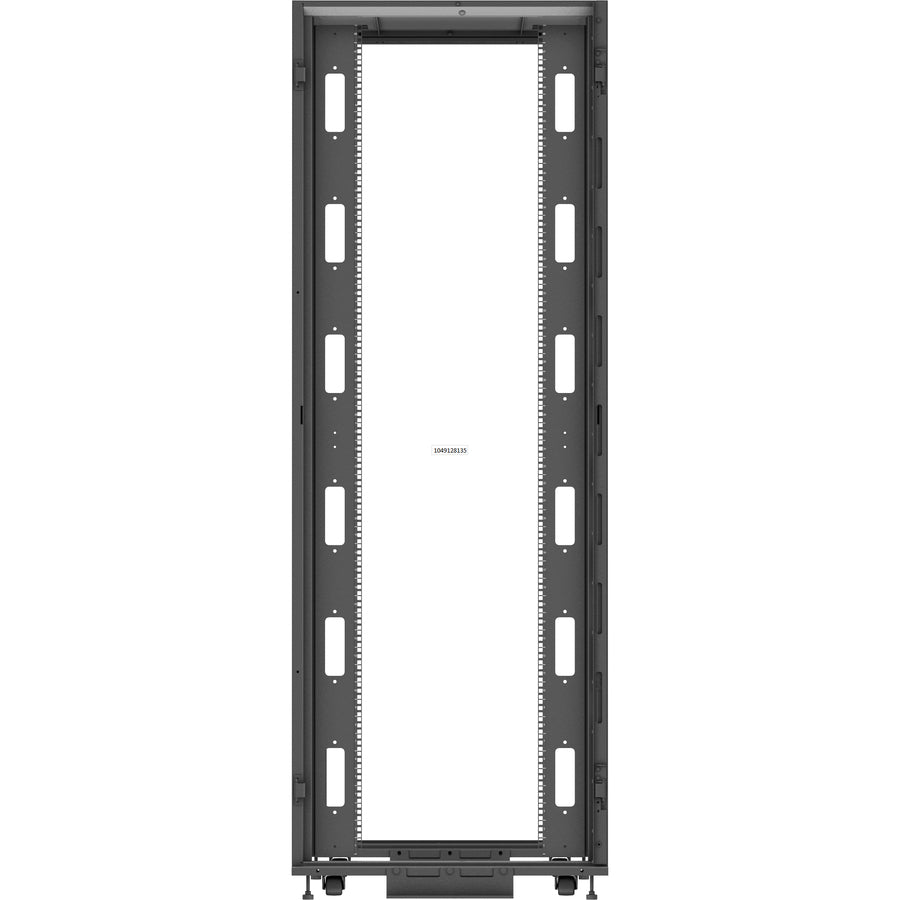 Vertiv Vr3157Sp Rack Cabinet 48U Freestanding Rack Black, Transparent