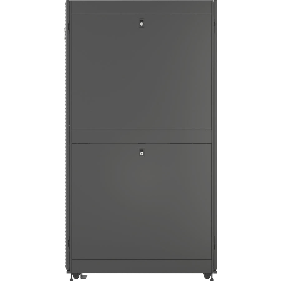 Vertiv Vr3307Taa Rack Cabinet 48U Freestanding Rack Black, Transparent