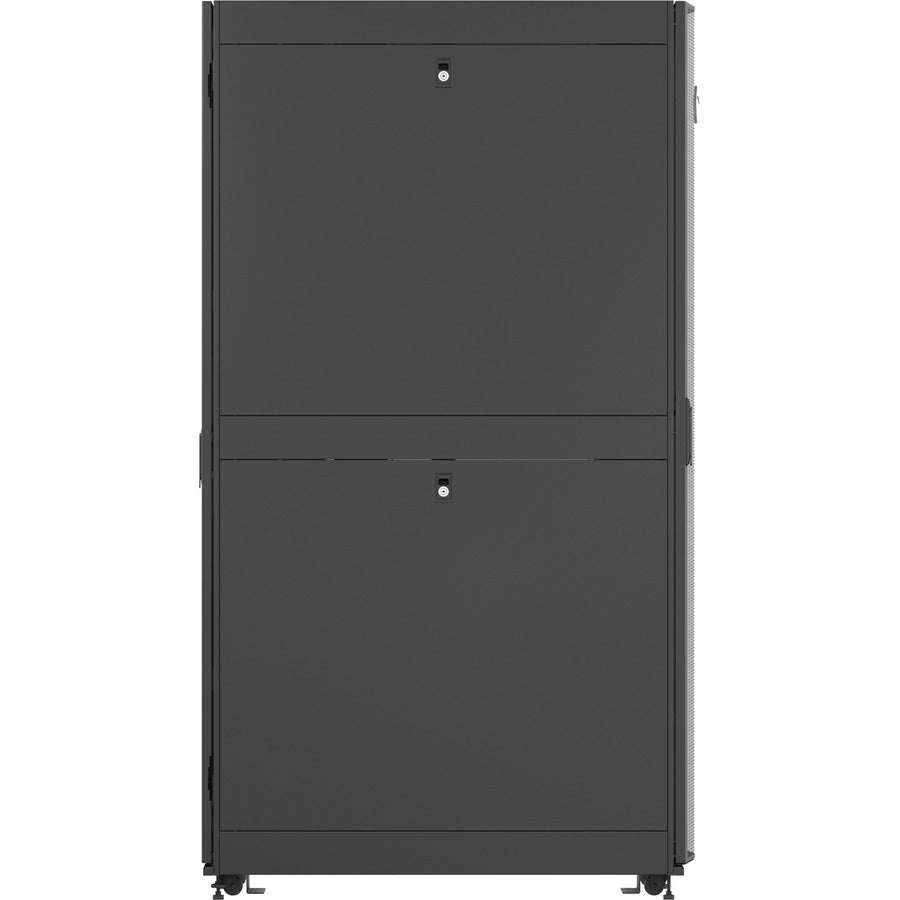 Vertiv Vr3357 Rack Cabinet 48U Freestanding Rack Black, Transparent