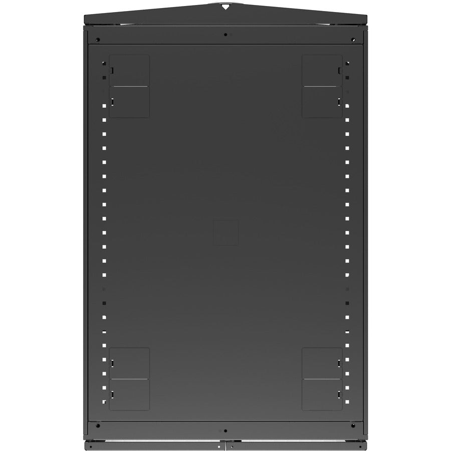Vertiv Vr3357 Rack Cabinet 48U Freestanding Rack Black, Transparent