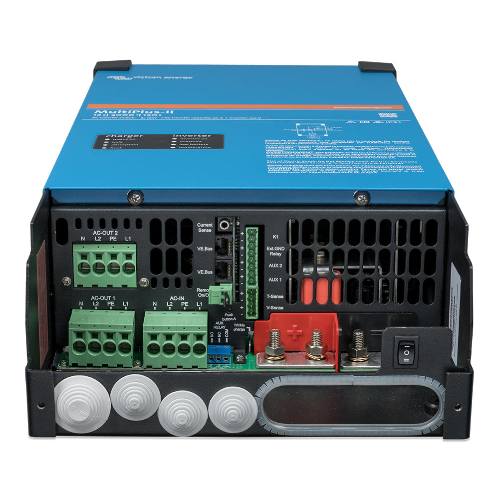 Victron MultiPlus-II Inverter/Charger 12VDC - 3000VA - 120VAC (2x120 or 120/240 Split) -