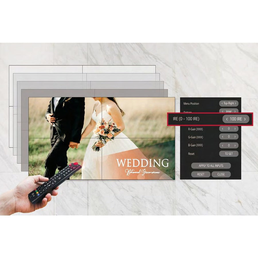 Video Wall Display - LG 49VL5GMW-9P 49" Full HD IPS Ultra-Narrow Bezel