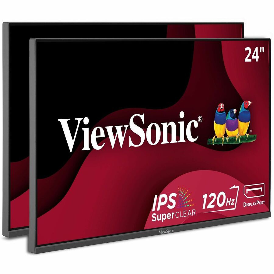 ViewSonic 24" 1080p IPS Dual Head-Only Monitors VA2456A-MHD_H2