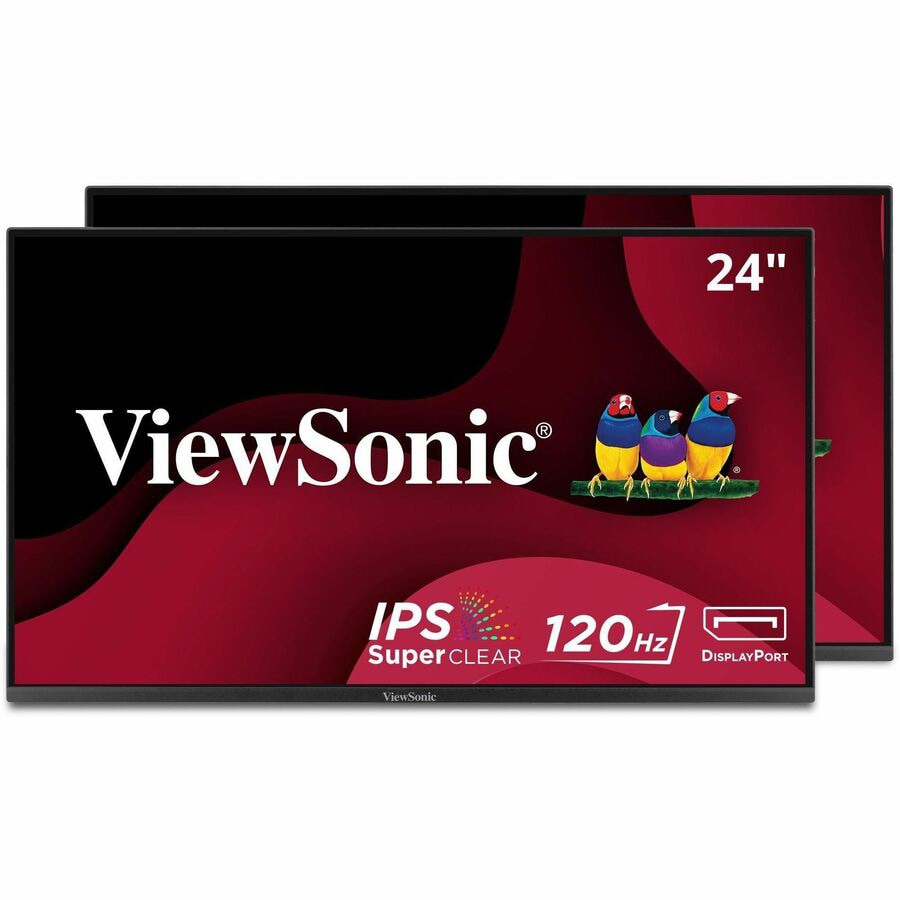 ViewSonic 24" 1080p IPS Dual Head-Only Monitors VA2456A-MHD_H2