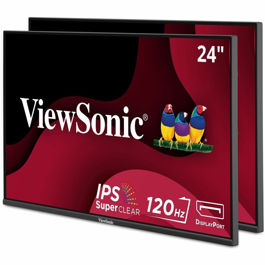 ViewSonic 24" 1080p IPS Dual Head-Only Monitors VA2456A-MHD_H2