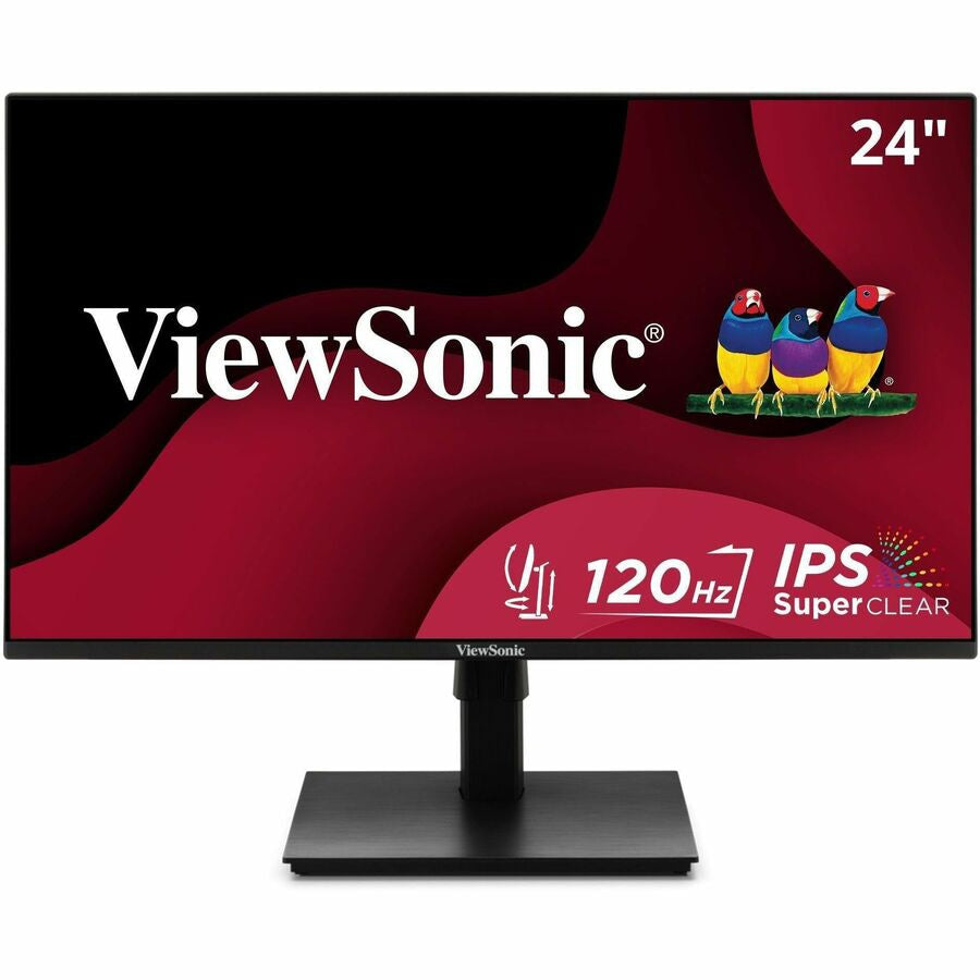 ViewSonic 24in 1080p 120Hz VA Monitor with Ergonomic Stand for Gaming & Work