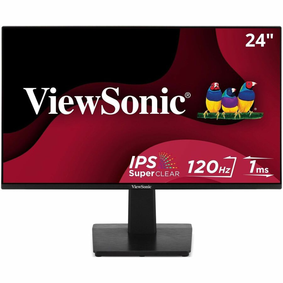 ViewSonic 24in 1080p 120Hz VA Monitor with Variable Refresh Rate for Gaming