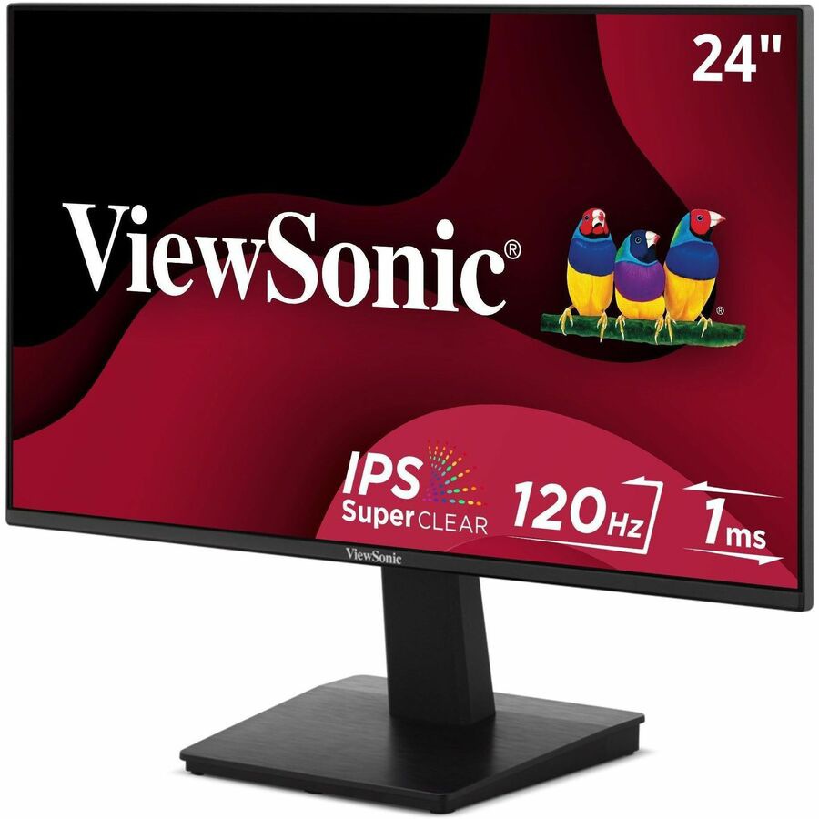ViewSonic 24in 1080p 120Hz VA Monitor with Variable Refresh Rate for Gaming