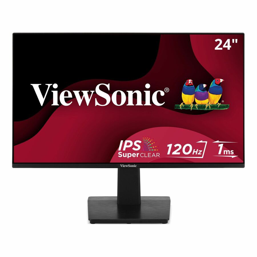 ViewSonic 24in 1080p 120Hz VA Monitor with Variable Refresh Rate for Gaming
