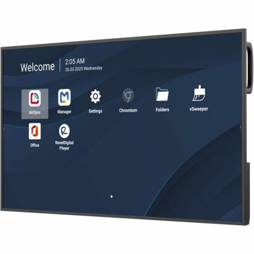 ViewSonic 43in 4K Commercial Display 500nits 8GB RAM for Business