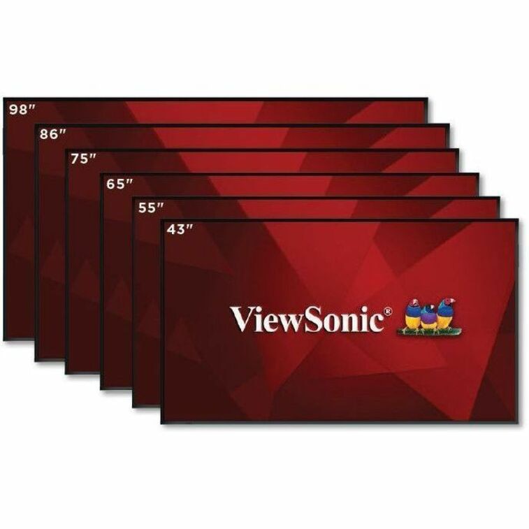 ViewSonic 55in 4K OS-Free Commercial Display 500 Nits CDE55G3