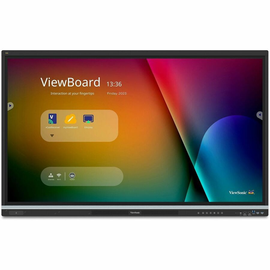 ViewSonic 55in 4K Touch ViewBoard IFP5551 for Classrooms & Meetings