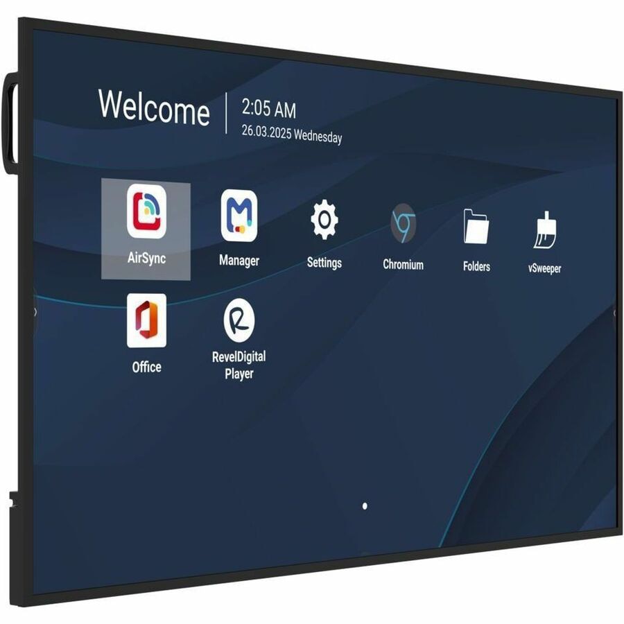 ViewSonic 65in 4K Commercial Display 500nits 8GB RAM 32GB Storage