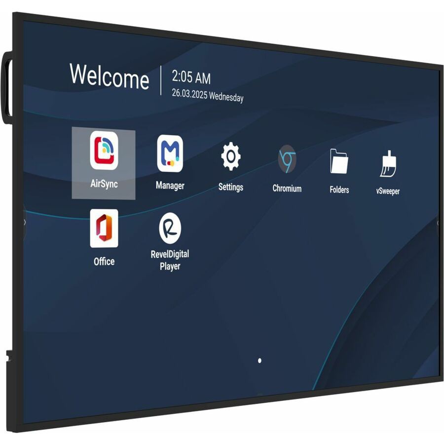 ViewSonic 65in 4K Commercial Display 500nits 8GB RAM 32GB Storage