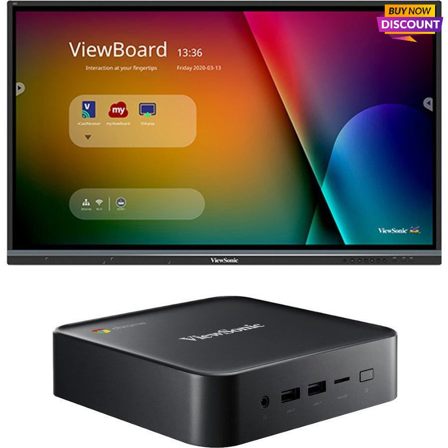 ViewSonic 75" LCD- Infrared (IrDA)- Touchscreen Display IFP7550-C0