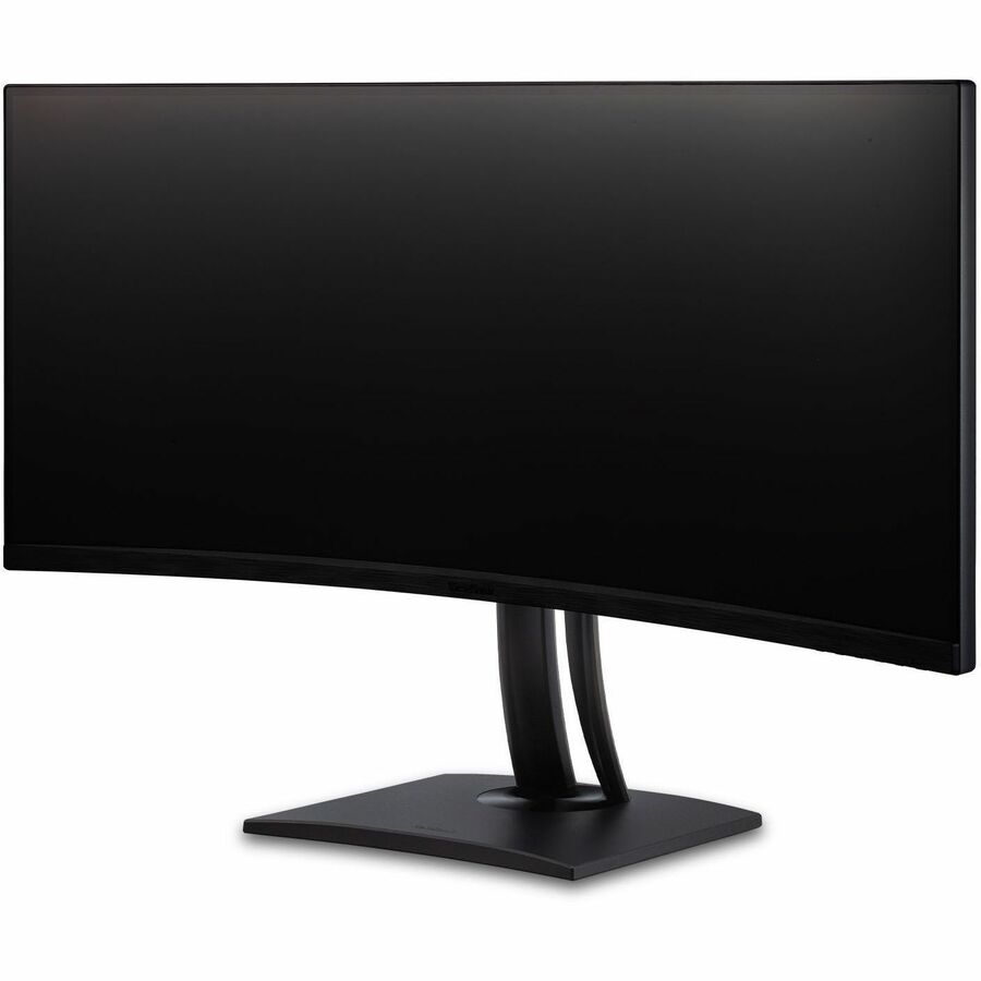 ViewSonic ColorPro VP3456A 34" Class UW-QHD Curved Screen LED Monitor - 21:9 - Black -