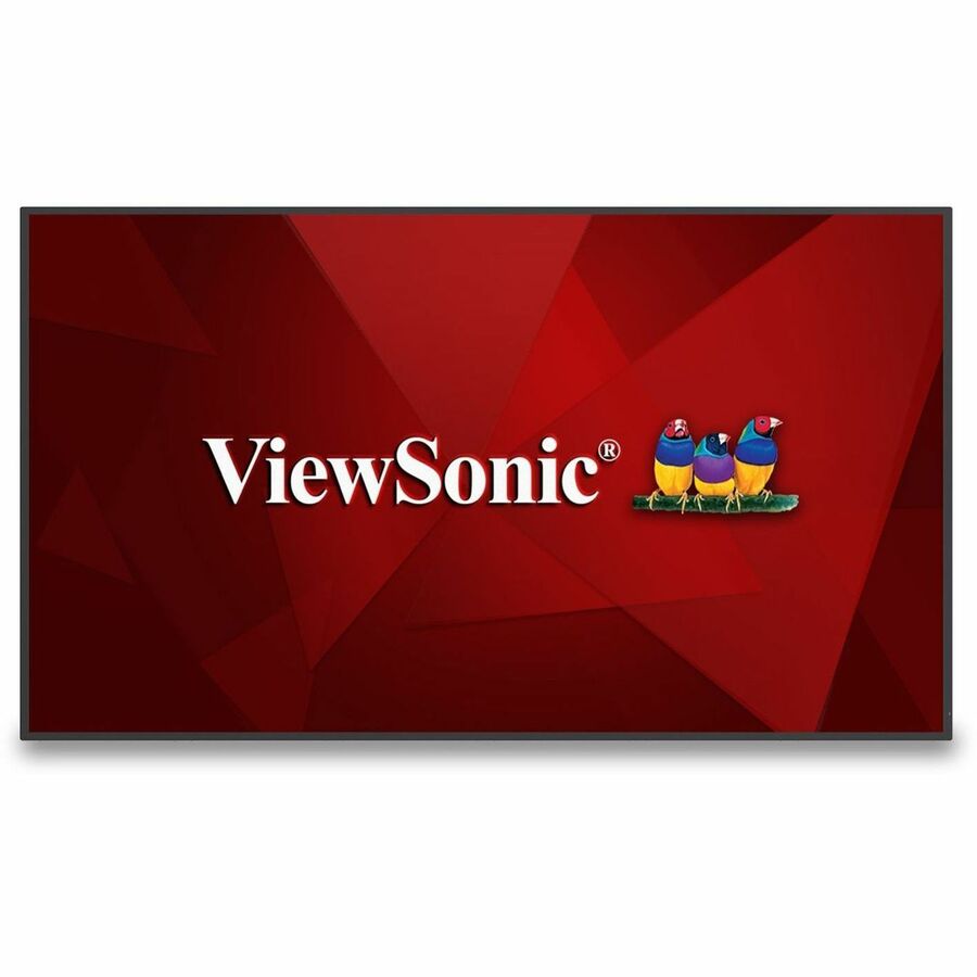 ViewSonic Commercial Display CDE6530-W1 - 4K, 24/7 Operation, Integrated Software and