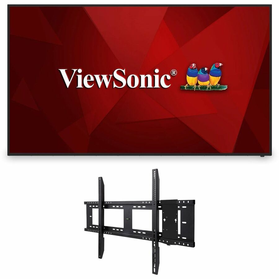 ViewSonic Commercial Display CDE7512-E1 - 4K, 16/7 Operation, Integrated Software and