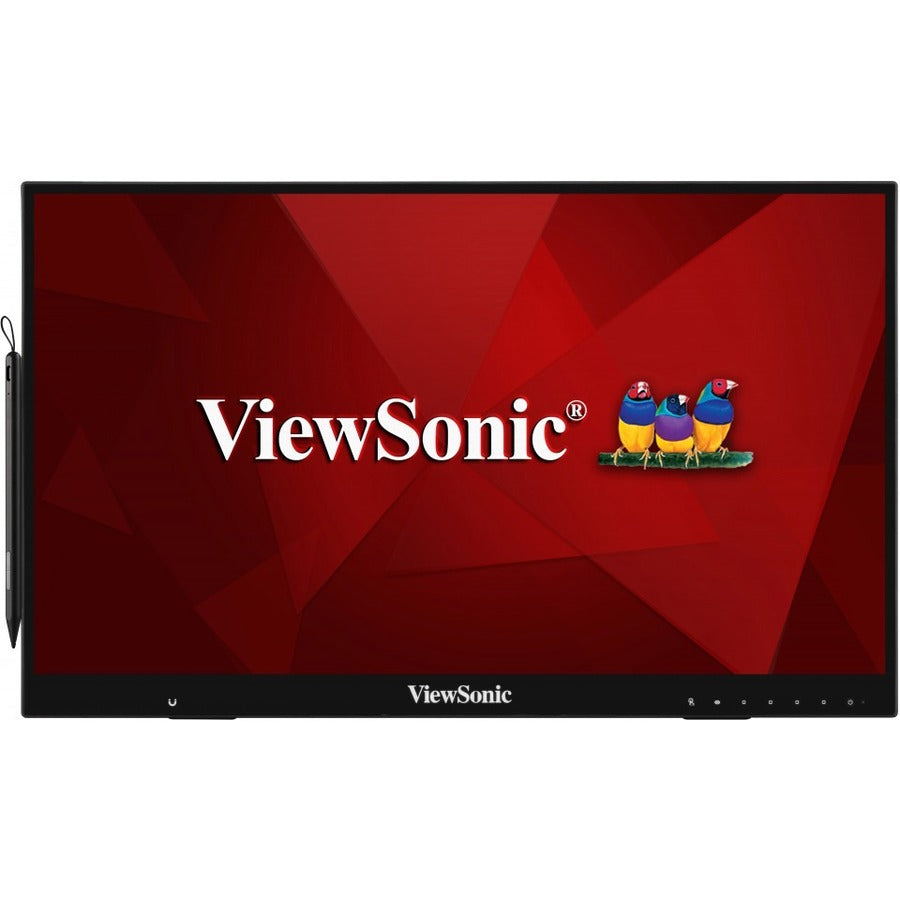 ViewSonic ID2456 24 Inch Touch Display Tablet with Active Stylus, Advanced Ergonomics and USB C for Digital Writing, Graphics Drawing, Remote Teaching, Distance Learning