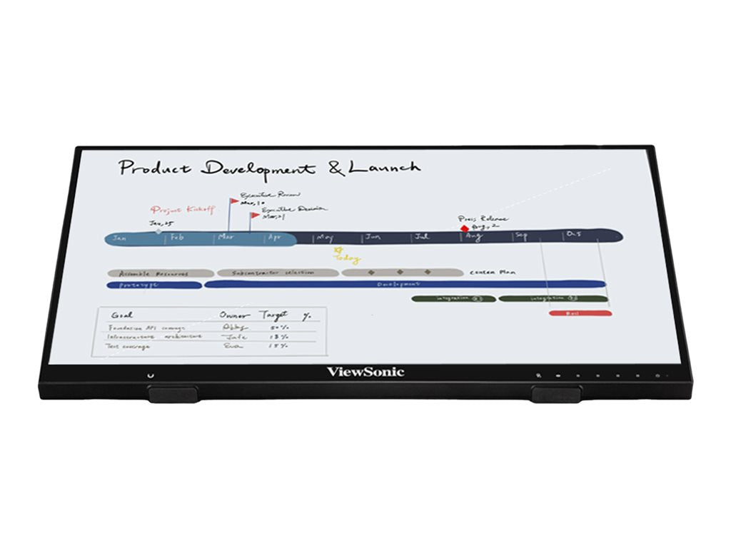 ViewSonic ID2456-C1 - LED monitor - 24 - touchscreen - 1920 x 1080 Full HD (1080p) - 350 cd/mï¿½ - 1000:1 - 14 ms - HDMI