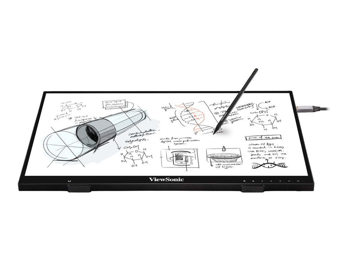 ViewSonic ID2456-C1 - LED monitor - 24 - touchscreen - 1920 x 1080 Full HD (1080p) - 350 cd/mï¿½ - 1000:1 - 14 ms - HDMI