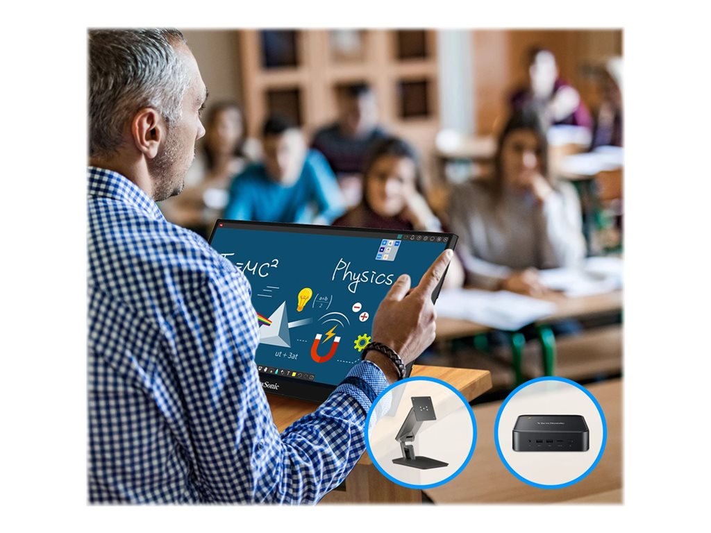 ViewSonic ID2456-C2 - LED monitor - 24 - touchscreen - 1920 x 1080 Full HD (1080p) - 350 cd/mï¿½ - 1000:1 - 14 ms - HDMI