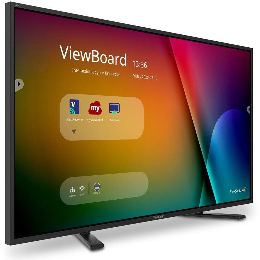 ViewSonic IFP4320-E1 - 43" ViewBoard Interactive Flat Panel Bundle with WiFi Dongle