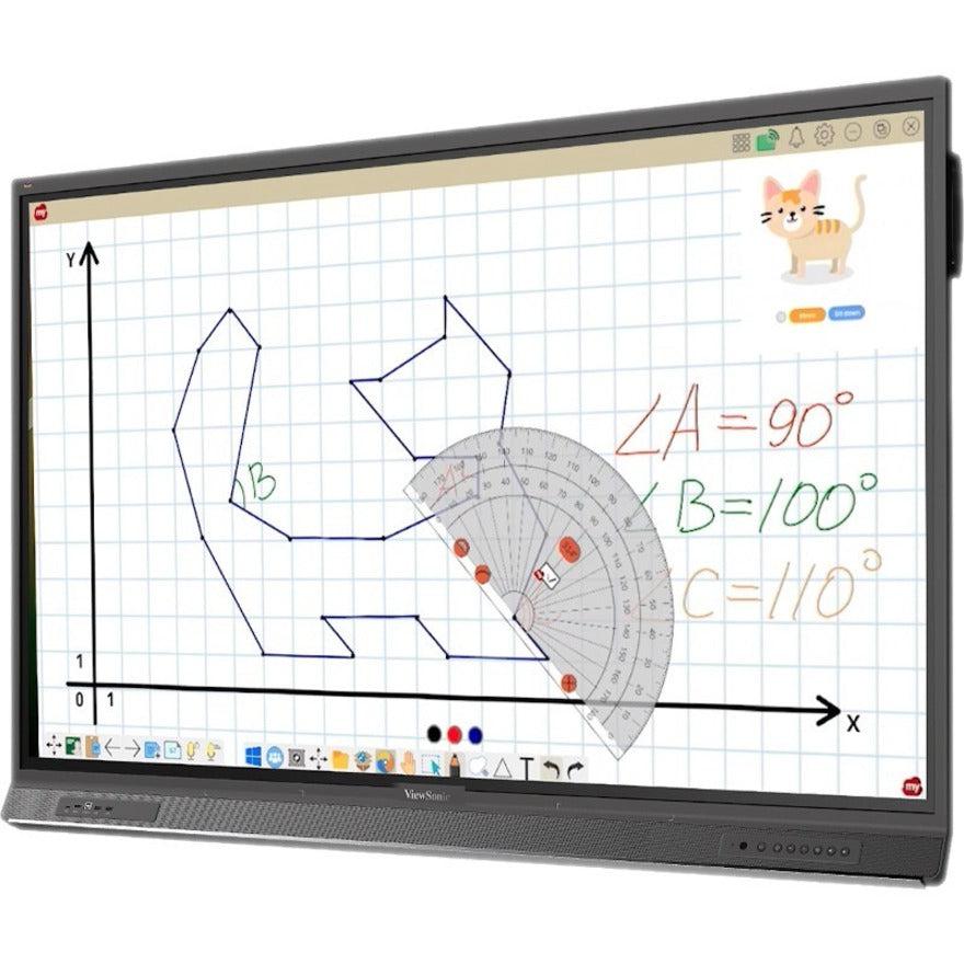 ViewSonic IFP6552-1C-C1 - 65" ViewBoard Interactive Flat Panel Bundle with Chromebox