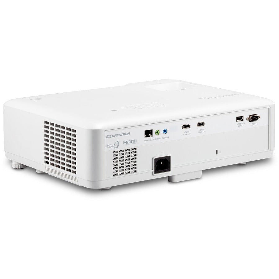ViewSonic LS610WH 4000 Lumens WXGA LED Projector with H/V Keystone, 4 Corner Adjustment and LAN Control for Home and Office