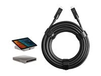 ViewSonic MCB-RS-C10 USB Type-C Active Optical Cable, 32.8 ft. Cable, 30W PD, Video and