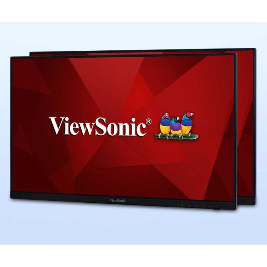 ViewSonic VA2256-MHD_H2 Dual Pack Head-Only 1080p IPS Monitors with FreeSync, HDMI, DisplayPort and VGA for Home and Office