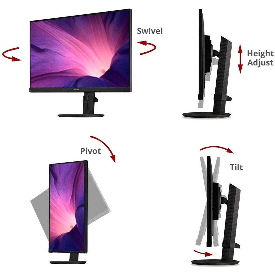 ViewSonic VA2747-MHJ, 27" 1080p MVA Full Ergonomic Monitor