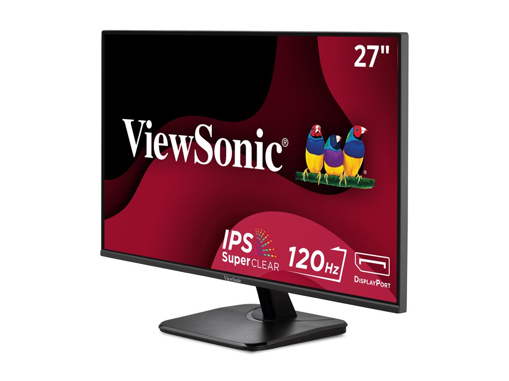 ViewSonic VA2756A-MHD - LED monitor - 27 - 1920 x 1080 Full HD (1080p) @ 120 Hz - IPS - 250 cd/mï¿½ - 1500:1 - 1 ms - HDMI