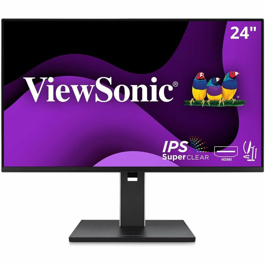 ViewSonic VG2451 24" 1080p 100Hz Ergonomic Monitor for Productivity
