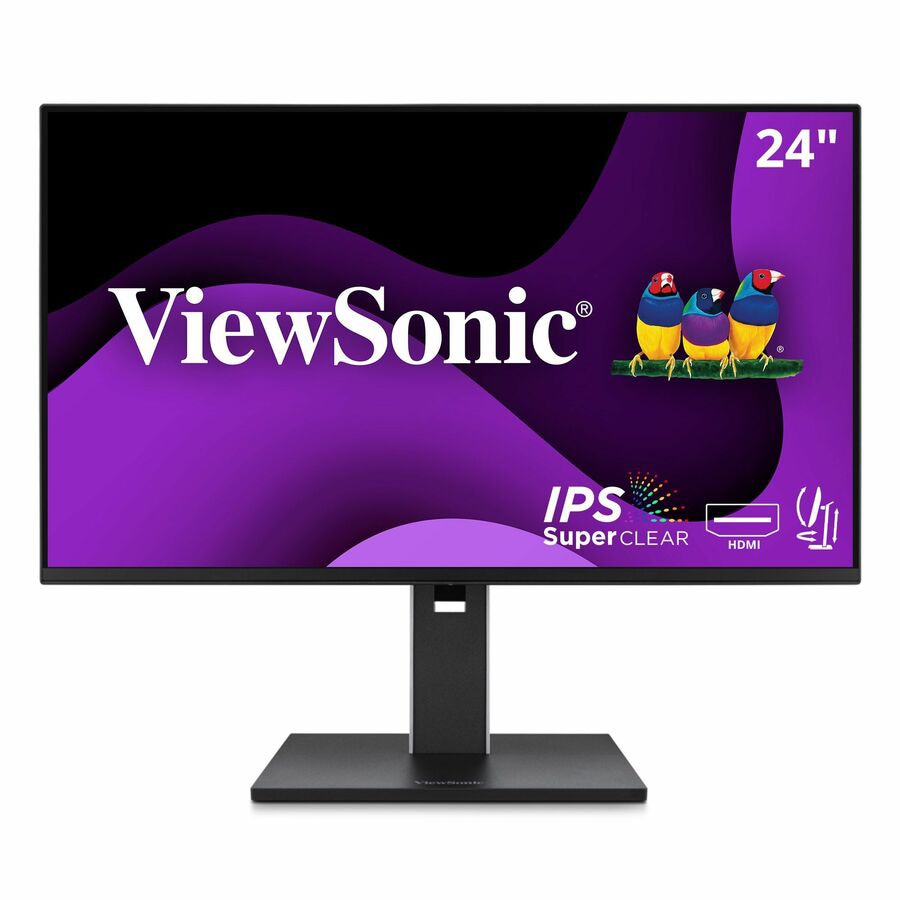 ViewSonic VG2451 24" 1080p 100Hz Ergonomic Monitor for Productivity