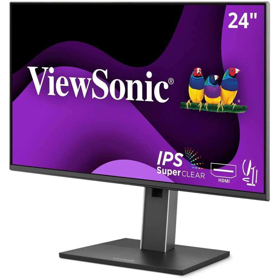 ViewSonic VG2451 24" 1080p 100Hz Ergonomic Monitor for Productivity