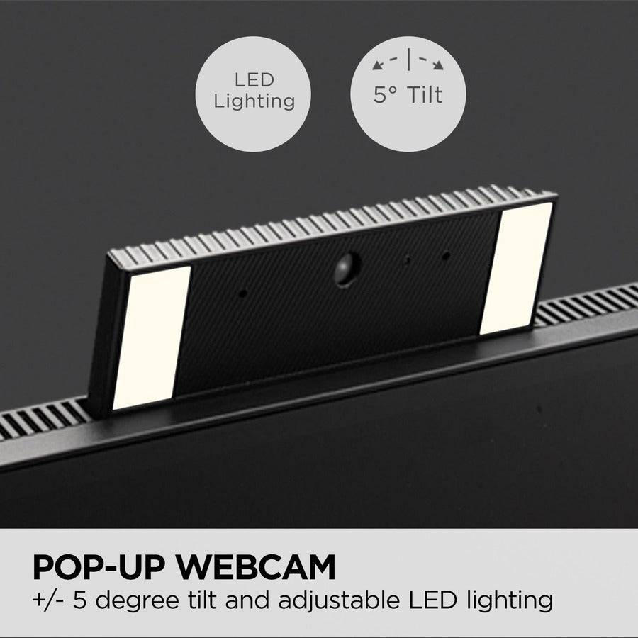 ViewSonic VG2456V Video Conference Monitor Docking Monitor - Pop-up Webcam USB-C 90W | ViewSonic