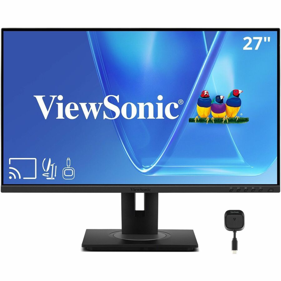 ViewSonic VG2748N 27" Wireless Casting Monitor for Professionals 1080p