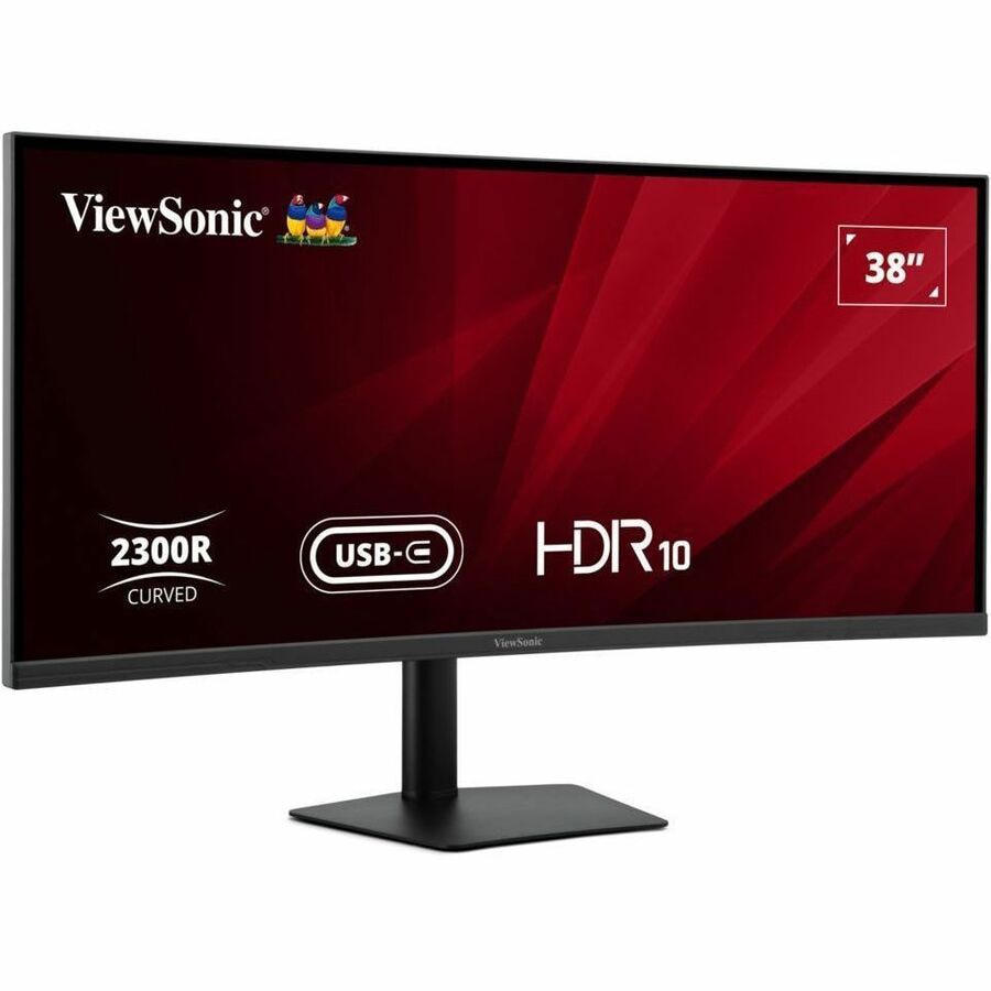ViewSonic VG3820C 38" Curved WQHD+ IPS Monitor USB-C 96W for Pros
