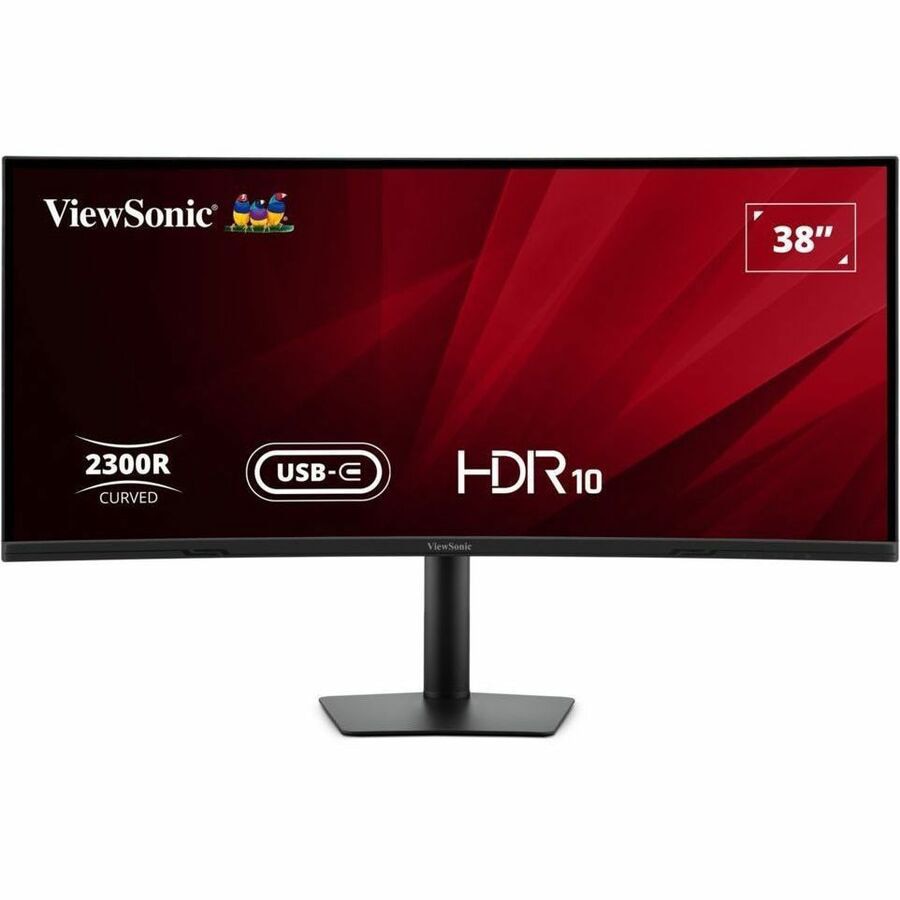 ViewSonic VG3820C 38" Curved WQHD+ IPS Monitor USB-C 96W for Pros