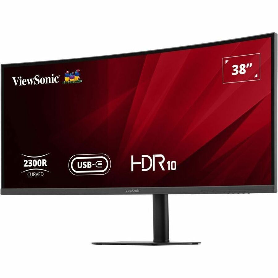 ViewSonic VG3820C 38" Curved WQHD+ IPS Monitor USB-C 96W for Pros
