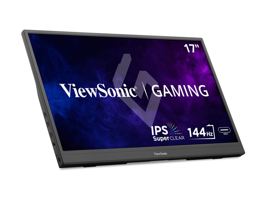 ViewSonic VX1754 - LED monitor - gaming - 17 (17.3" viewable) - portable - 1920 x 1080 Full HD (1080p) @ 144 Hz - 250 cd/mï¿½